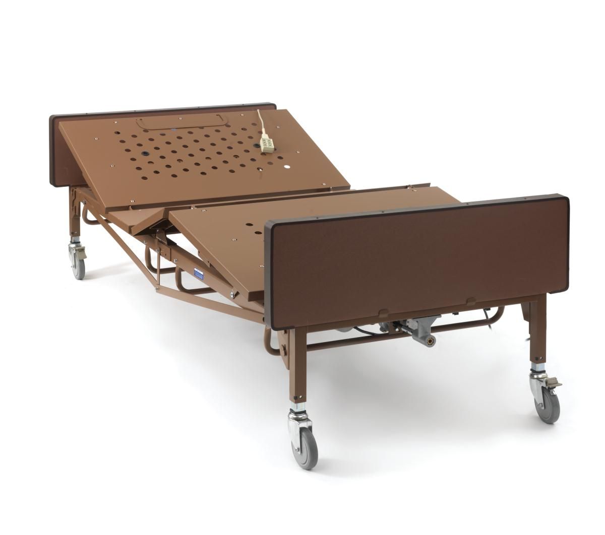 Full Electric Hospital Bed Package ( Full Electric Home Hospital Bed  Package w/InnerSpring Mattress, Half Rails) - Walmart.com