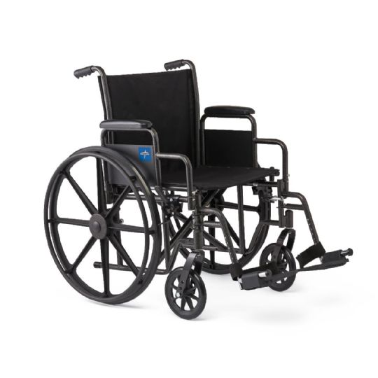 Guardian K1 Wheelchair shown with Swing-Away Leg Rests