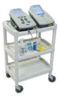Three Shelf Mobile Ultrasound Cart