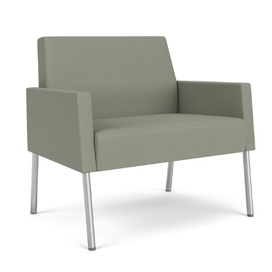 Mystic Lounge Bariatric Waiting Room Chair with Customizable Fabric Colors