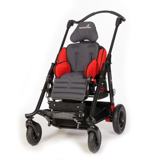 Red - EASyS Modular-S Special Needs Stroller with A-Chassis