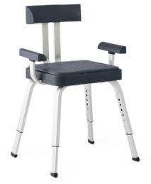 Medline Momentum Shower Chair with Microban Antimicrobial Protection