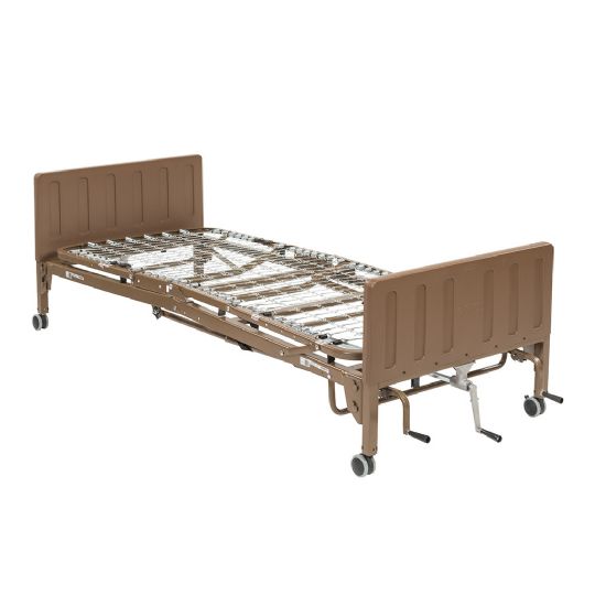 Adjustable Manual Hospital Bed By Drive, Height Adjustable Bed Frames