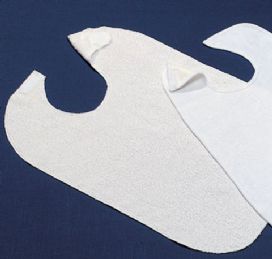 Adult Mealtime Terry Cloth Bib