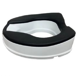 4 inch Raised Toilet Seat with Soft Surface by INNO Medical Supply