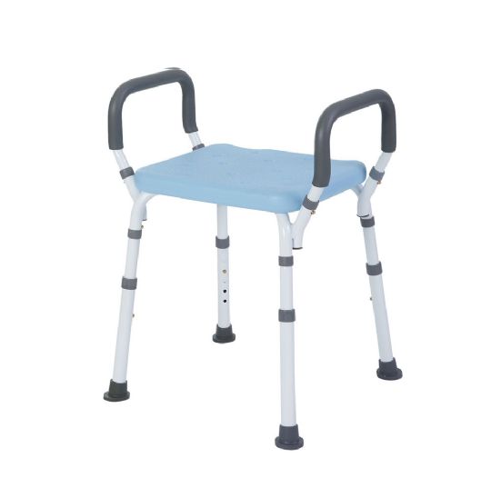 Premium Shower Chair/Bench with Removable Padded Arms