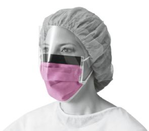 Fluid-Resistant Standard Surgical Face Masks by Medline