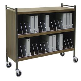 Large Vertical Cabinet Style Chart Racks