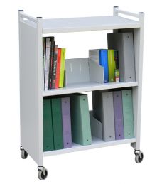 Portable Carrier Cart with Three Shelves
