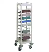 Tall Horizontal Open Chart Racks - FREE Shipping