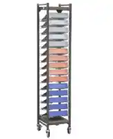 Tall Horizontal Cabinet Style Chart Racks