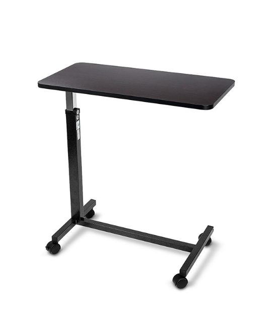 Adjustable Overbed Table with Wheels from Emerald Supply