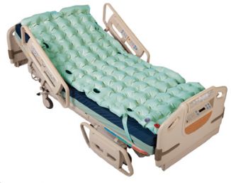 Waffle Econo Extended Care Plus Mattress Overlay and Pump - Includes 6