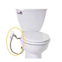 Peri-Jett Medical Bidet Attachment for Perineal Care - Fits Elongated and Round Toilet Seats