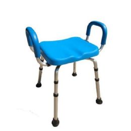 Independence Padded Shower Stool with Armrests by Platinum Health