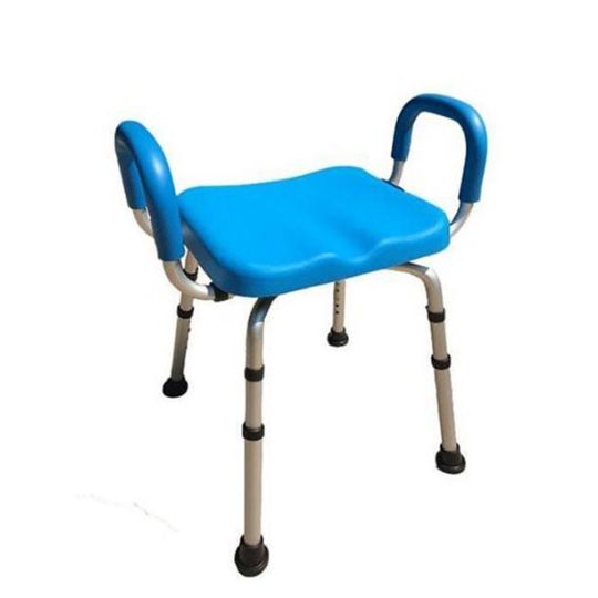 Independence Padded Shower Stool with Armrests by Platinum Health
