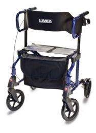 Lumex HybridLX Rollator Transport Chair