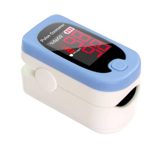 HealthSmart Standard Fingertip Pulse Oximeter, Red LED
