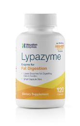 Lypazyme Fat Digestion Enzymes - 120 capsules - Case of 6