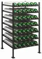Medical Oxygen Cylinder Warehouse Racks by Responsive Respiratory
