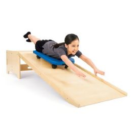Scooter Board and Slide Ramp for Pediatric Gyms