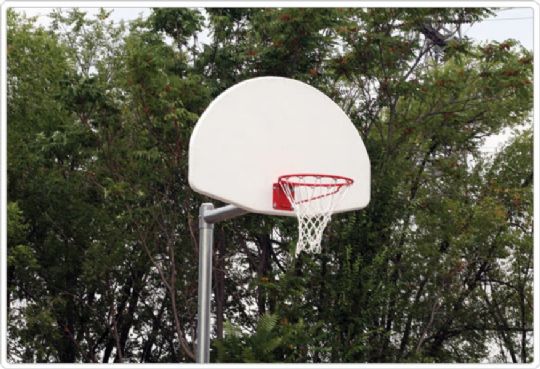 Adjustable Aluminum Fan-Shaped Basketball Backboard