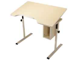 Knob-Adjusted Wheelchair Accessible Therapy Tables