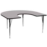 Flash Furniture Horseshoe-Shaped Group Activity Table