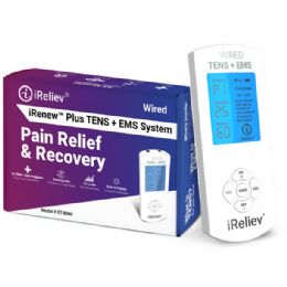 Combo Electrotherapy Device - iRenew Plus TENS/EMS Unit by iReliev