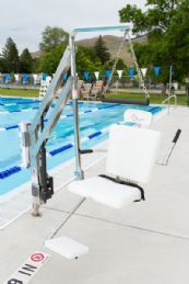 Traveler Long Reach ADA Pool Lift by Spectrum Aquatics