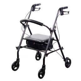 Travel Rollator with Padded Seat