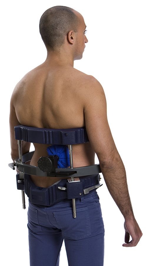 Spinal Decompression Scoliosis Brace Combo by Meditrac - Vertetrac + D.B.S.  (Dynamic Brace System)