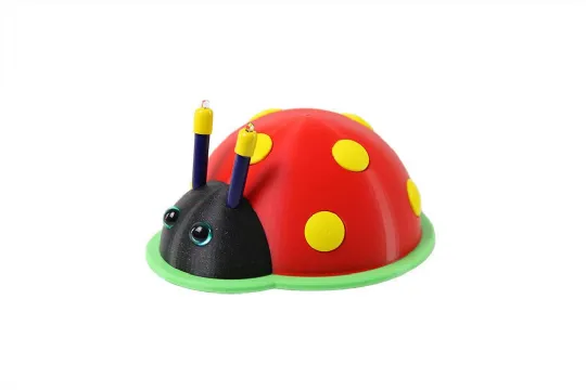 Light up top bug toy