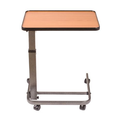 Adjustable height from 25.5 to 38.5 inches - has smooth wheels with locks