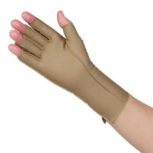 Made from 83% nylon and 17% spandex - Right Open Finger Model