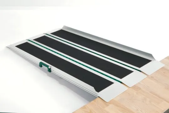 Portable Wheelchair Ramp for Wheelchairs and Mobility Scooters, Non ...