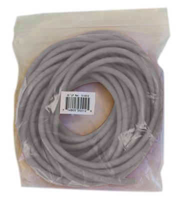 CanDo 10-5513 Low Powder Exercise Tubing 25ft Green Medium for sale online 
