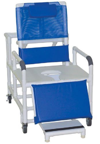 30 in. Internal Width Bariatric Reclining Shower Chair (700 lb Weight Capacity)
