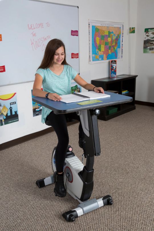 Pedal Desk with Resistance - Secondary for 6th - 12th Grade