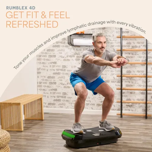 Lifepro Rumblex 4D Vibration Plate Triple Motor - Black Lifepro Rumblex 4D Vibration Plate Triple Motor - Black