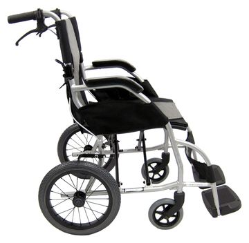 side view of the Ergo Lite Transport Chair