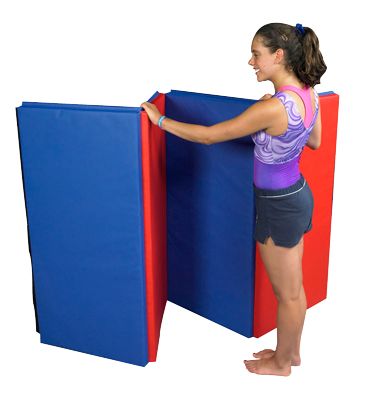 Mats fold every 2 feet along length for easy portability and compact storage