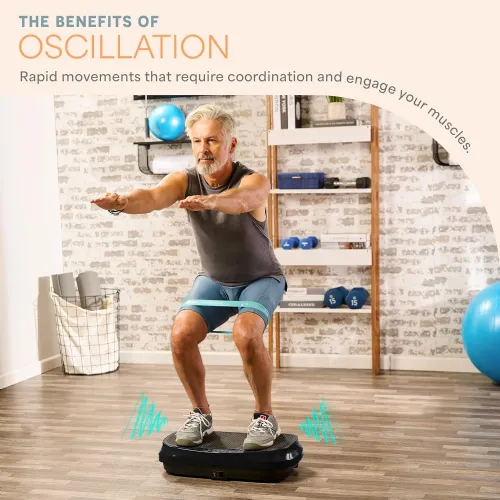 Lifepro Waver Mini Vibration Plate with Resistance Bands for Home Workout Recovery Lifepro Waver Mini Vibration Plate with Resistance Bands for Home Workout Recovery