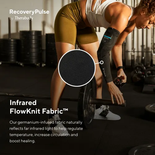 Therabody Arm Compression Sleeve with Vibration - RecoveryPulse Arm Therabody Arm Compression Sleeve with Vibration - RecoveryPulse Arm
