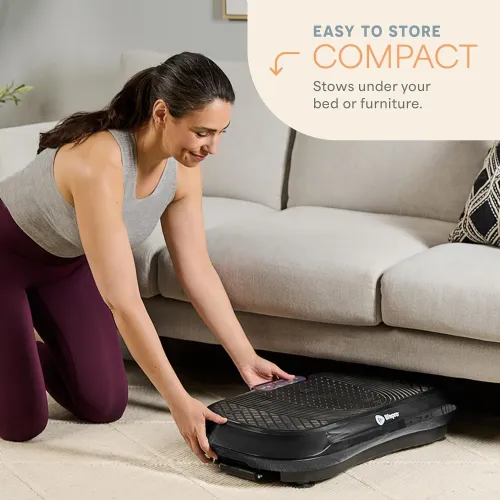 The Waver Vibration Platform Machine | Lifepro Black The Waver Vibration Platform Machine | Lifepro Black