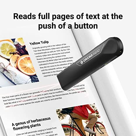 The first (and only) device that can capture full pages of texts