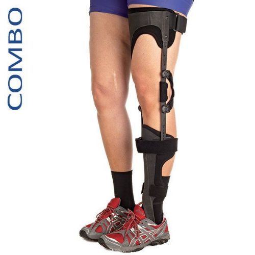 Front View of the COMBO Hyperextension KAFO