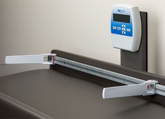 Infantometer enables easy measurement of length