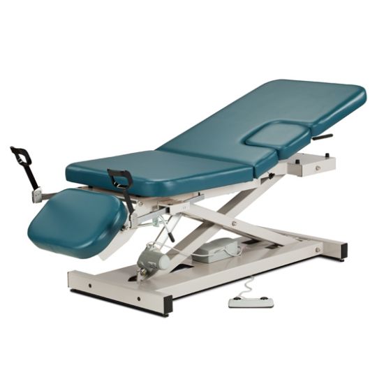 Clinton Open Base Power Imaging Table Multi-Use Power Table With Stirrups