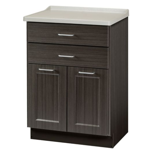8922-AF Two Drawers - Two Doors/One Shelf - Four Swivel Casters (in Twilight)
